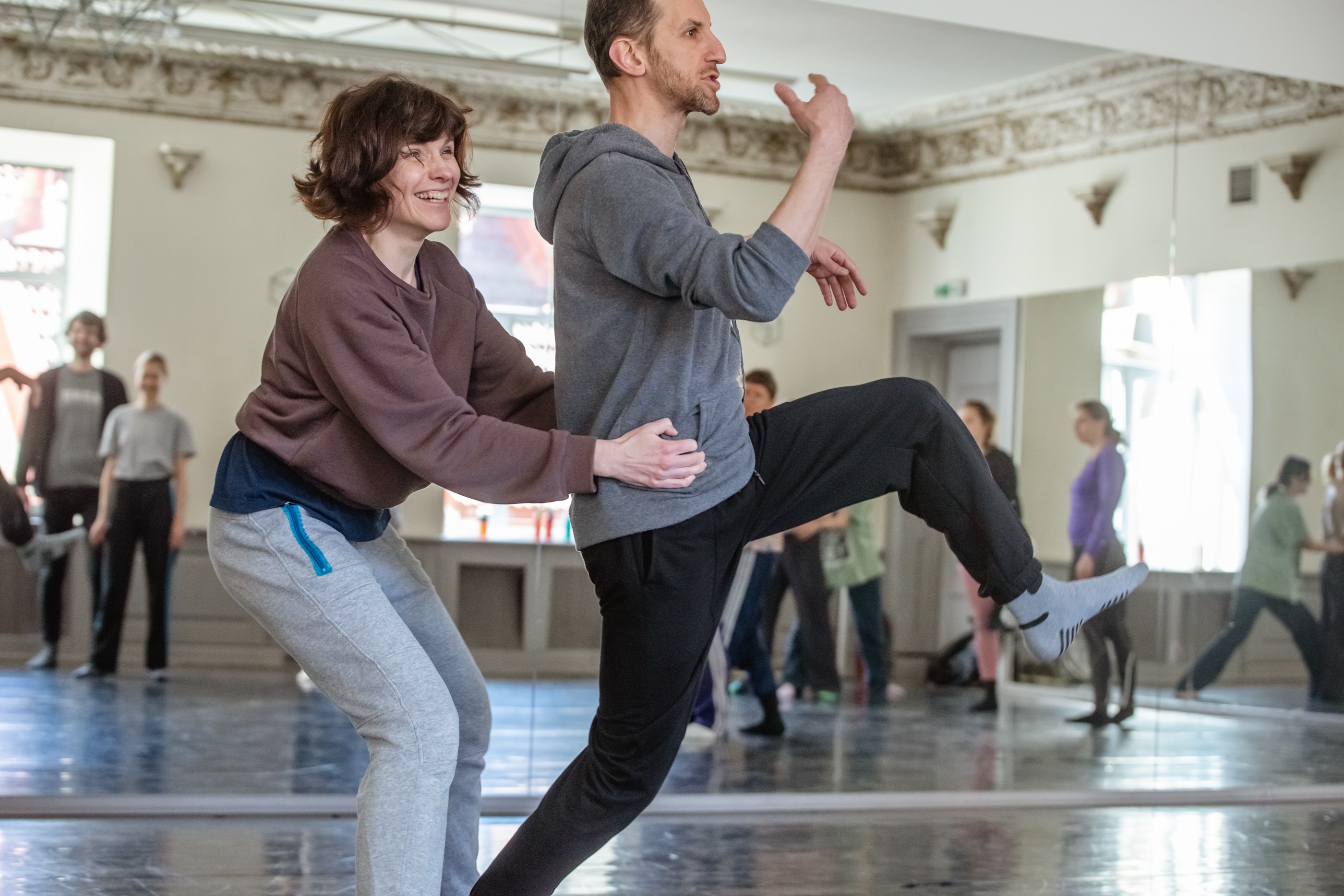 SPOT workshop | Border Games on streets of Vilnius | L. Žakevičius (LT) & S. Garibashvili, M. Koreneva (UE) 
