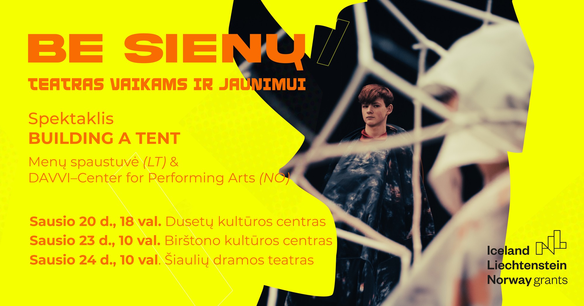 „Be sienų: teatras vaikams ir jaunimui“ vykusi PROGRAMA